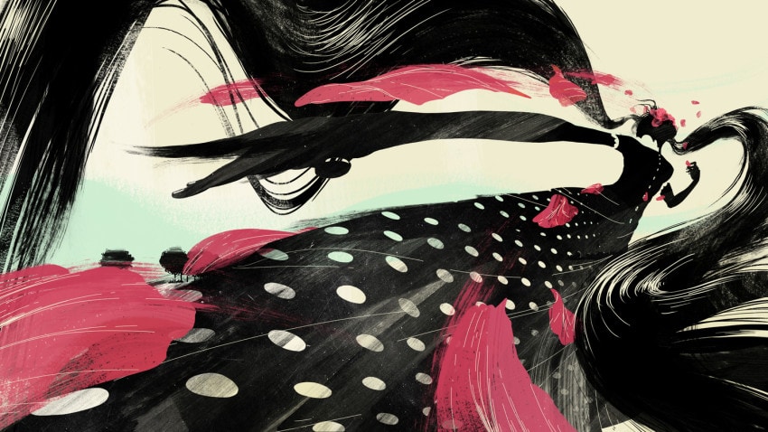 Style frame for Goodbooks "Metamorphosis" produced at Buck