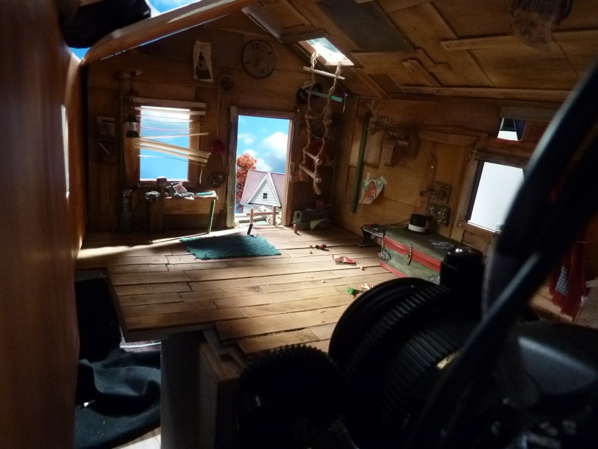 Inside Ryan's treehouse
