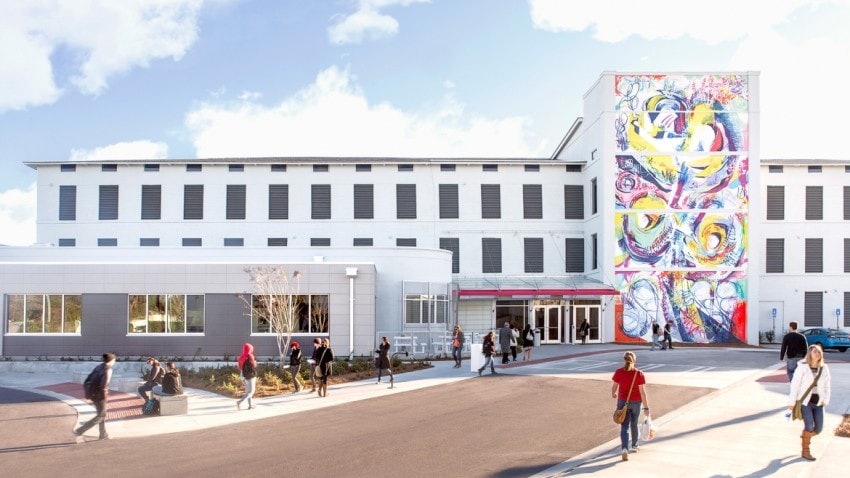 SCAD's Montgomery Hall houses Motion Media Design, Animation, Visual Effects and Interactive Design & Game Development classes.
