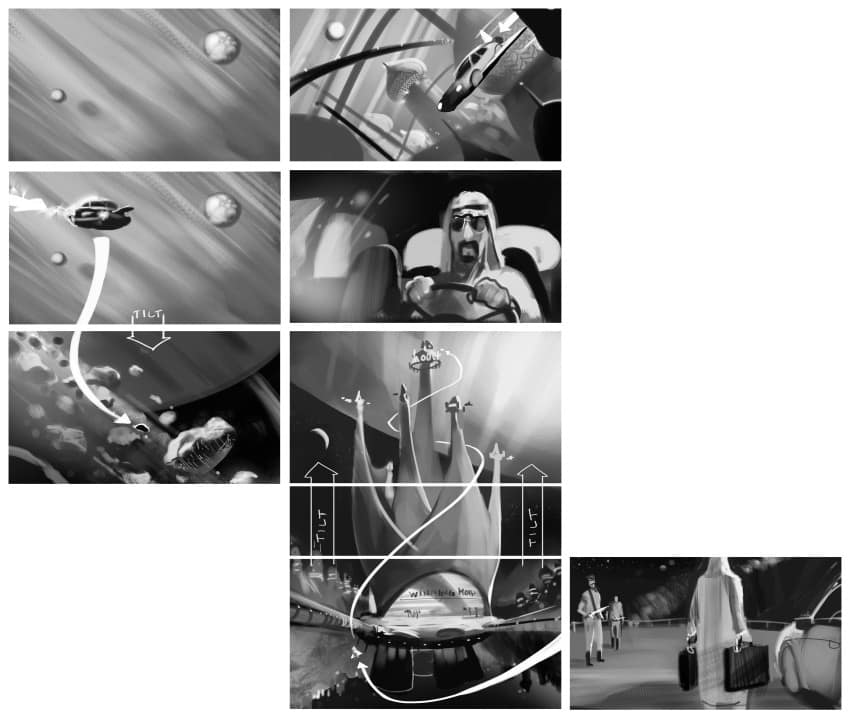 Storyboard (detail)