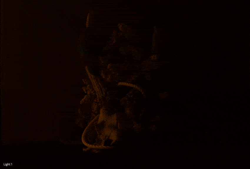 Lighting breakdown for "Reborn"
