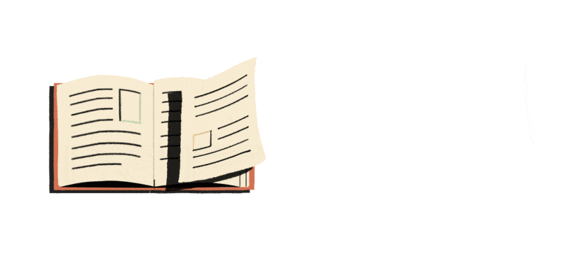 The book was animated in After Effects and the pages were textured and animated in Cinema 4D.